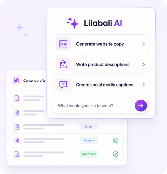 AI Content Writer UI