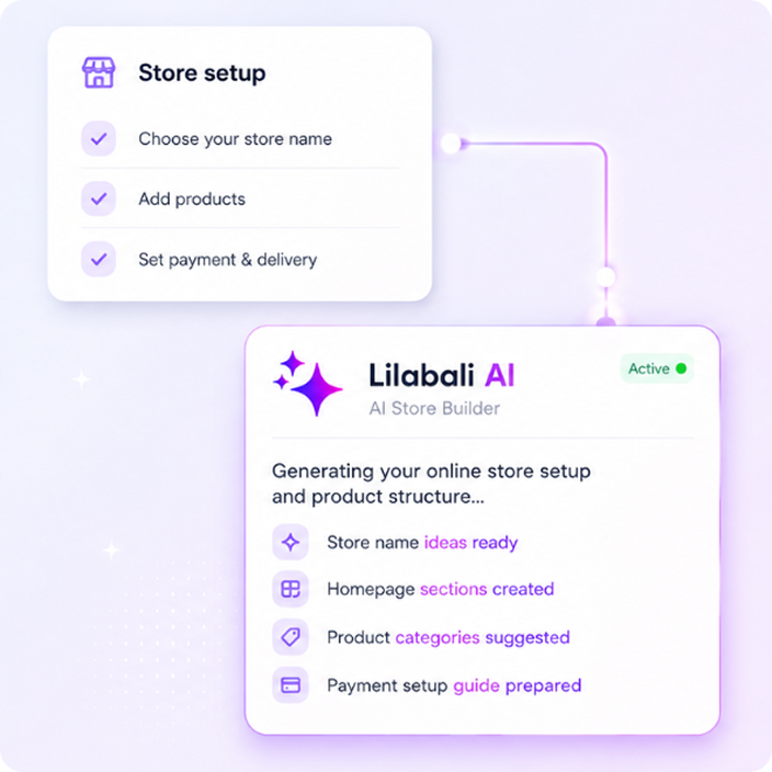 AI Store Builder UI